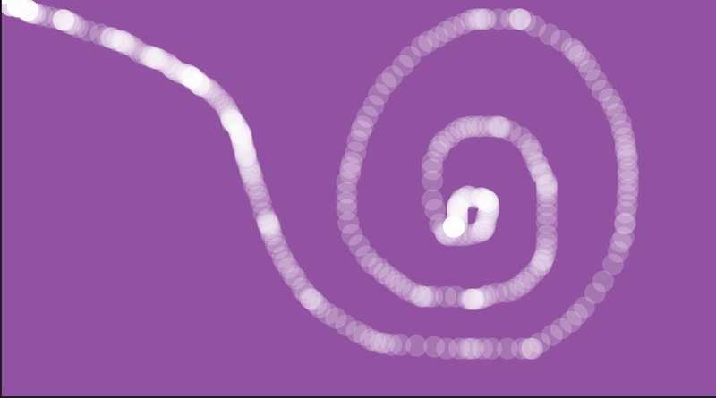 "Variables - mouseX and mouseY" code example